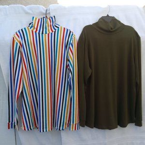 Bundle of 2 turtleneck/long sleeve, brand new, SKU